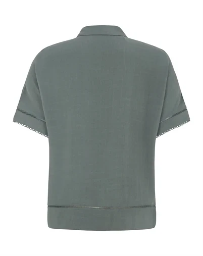 Soft Rebels - SRFreedom SS Skjorte - Balsam Green 